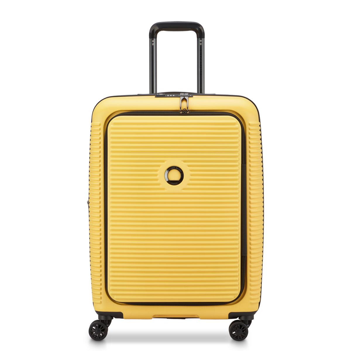 Delsey Freestyle Hardside Front Open Exp Large Spinner Suitcase - 76cm - Yellow-1