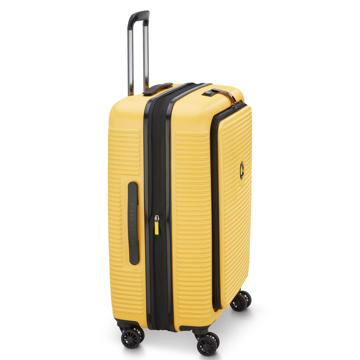 Delsey Freestyle Hardside Front Open Exp Large Spinner Suitcase - 76cm - Yellow-10