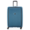 Delsey Freestyle Hardside Front Open Exp Large Spinner Suitcase - 76cm - Blue-1