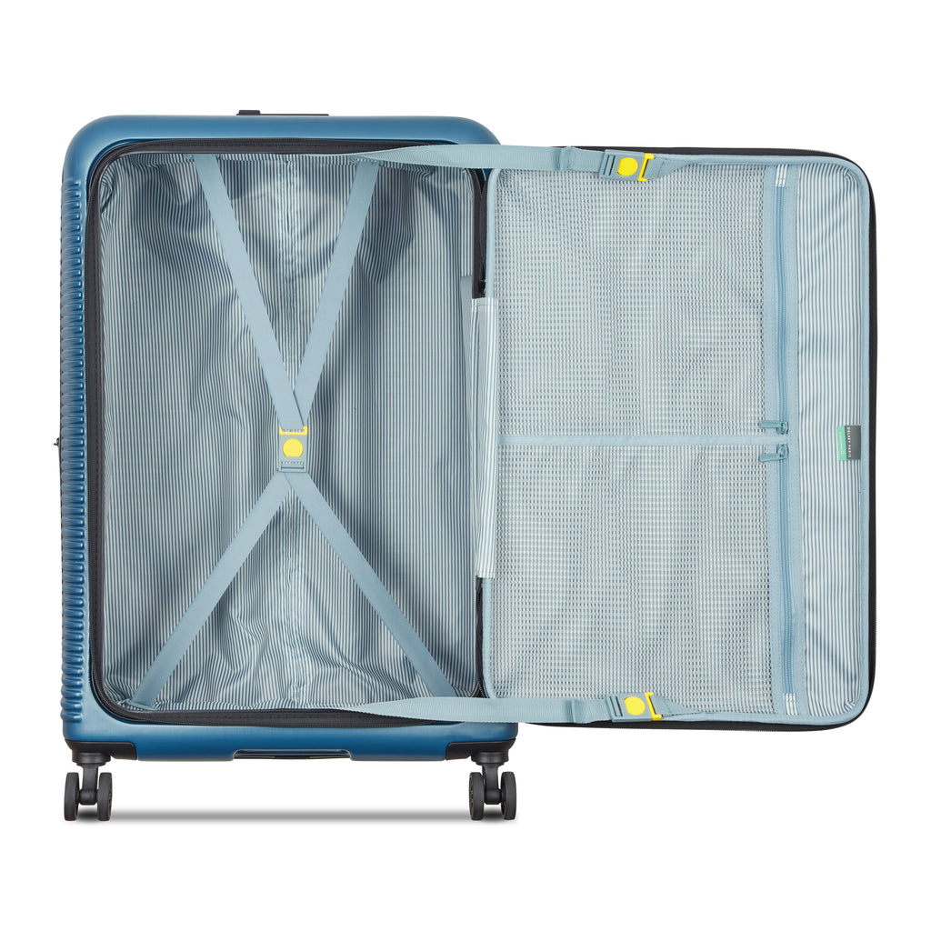 Delsey Paris Freestyle Front opening set blue Interior