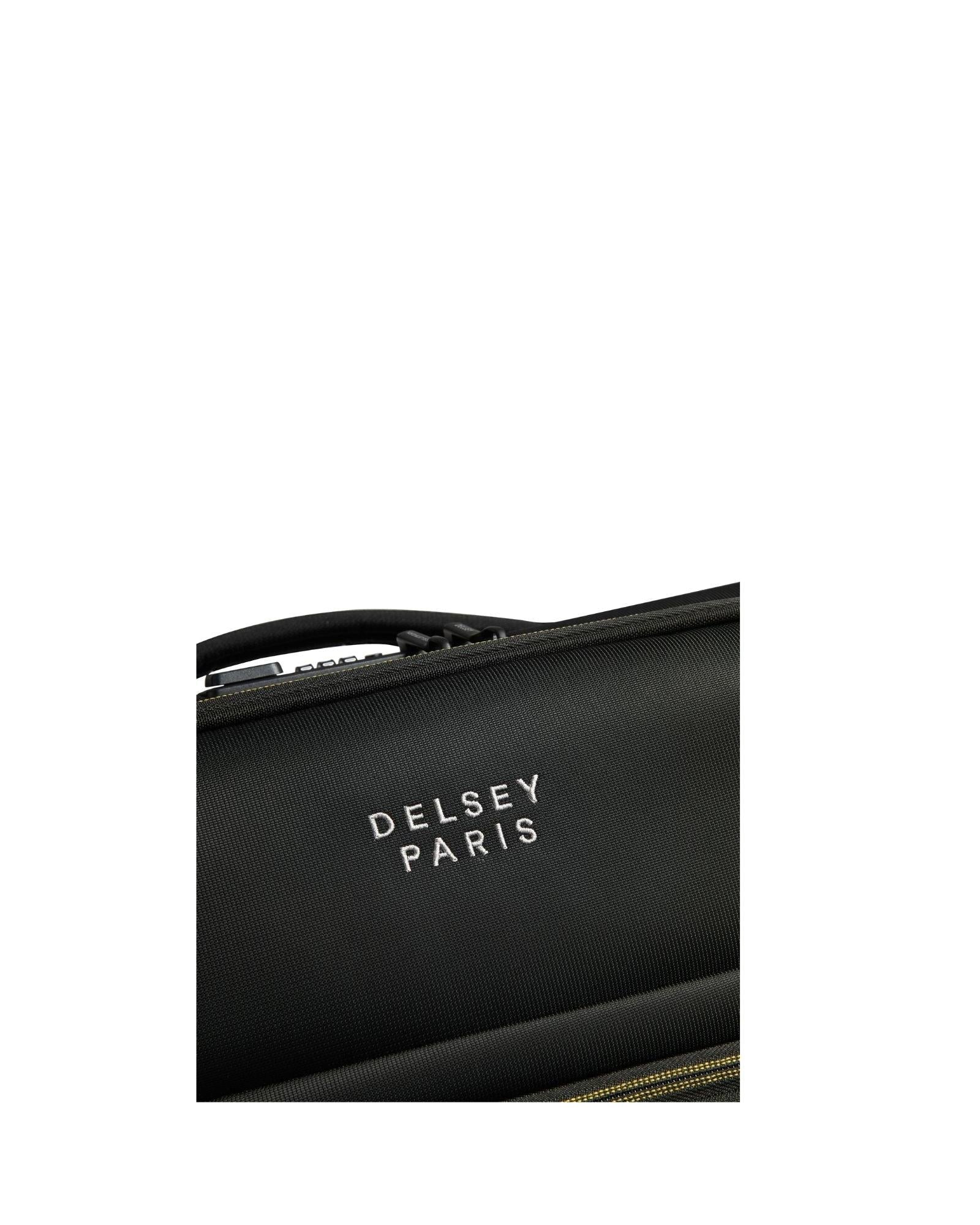 Delsey Brochant 3 Softside Carry-On Spinner Suitcase - 55cm - Deep Black Image 8