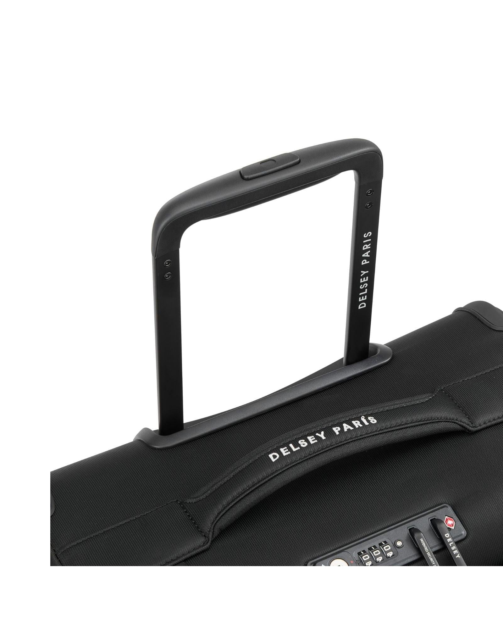 Delsey Brochant 3 Softside Carry-On Spinner Suitcase - 55cm - Deep Black Image 6