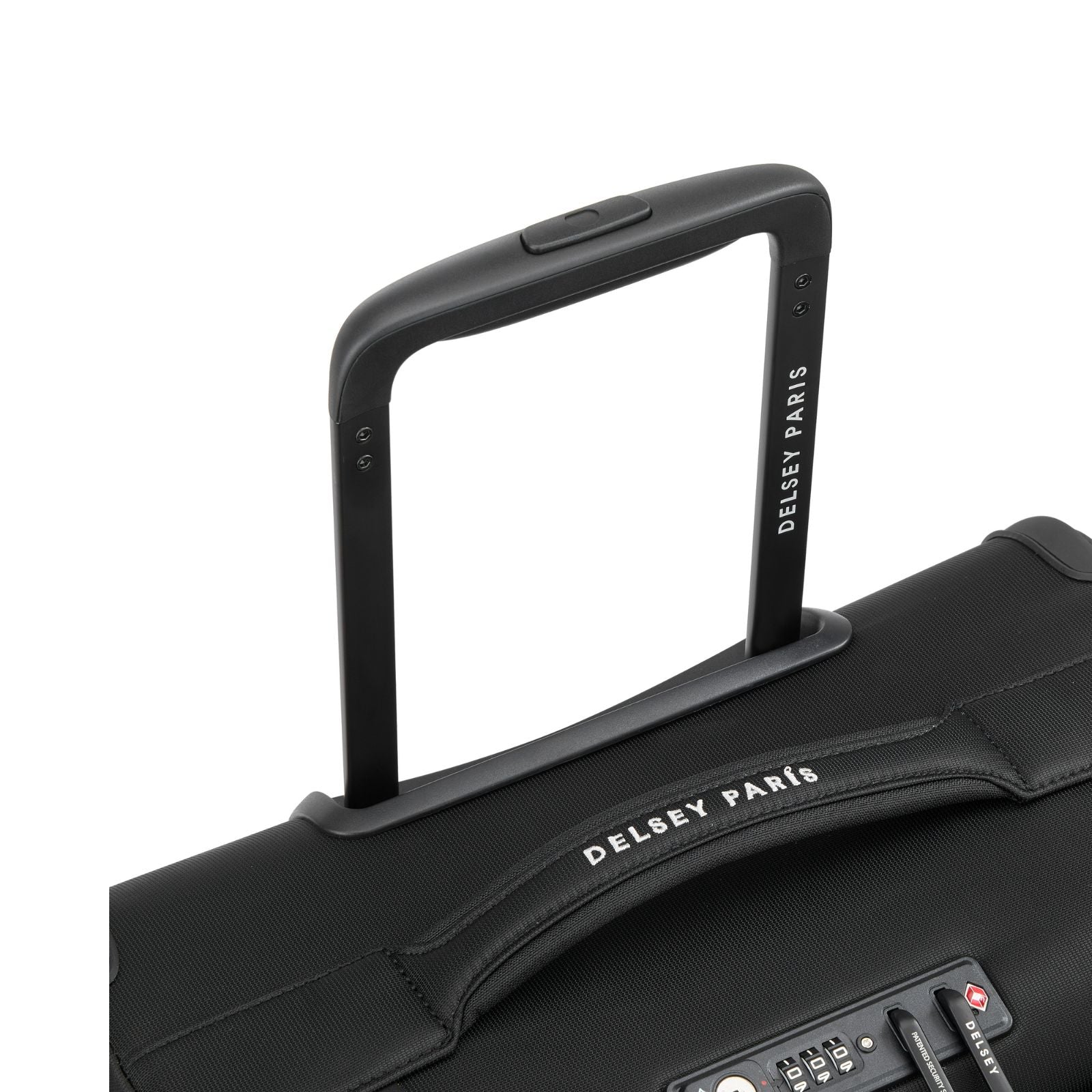 Delsey Brochant 3 Softside Carry-On Spinner Suitcase - 55cm - Deep Black