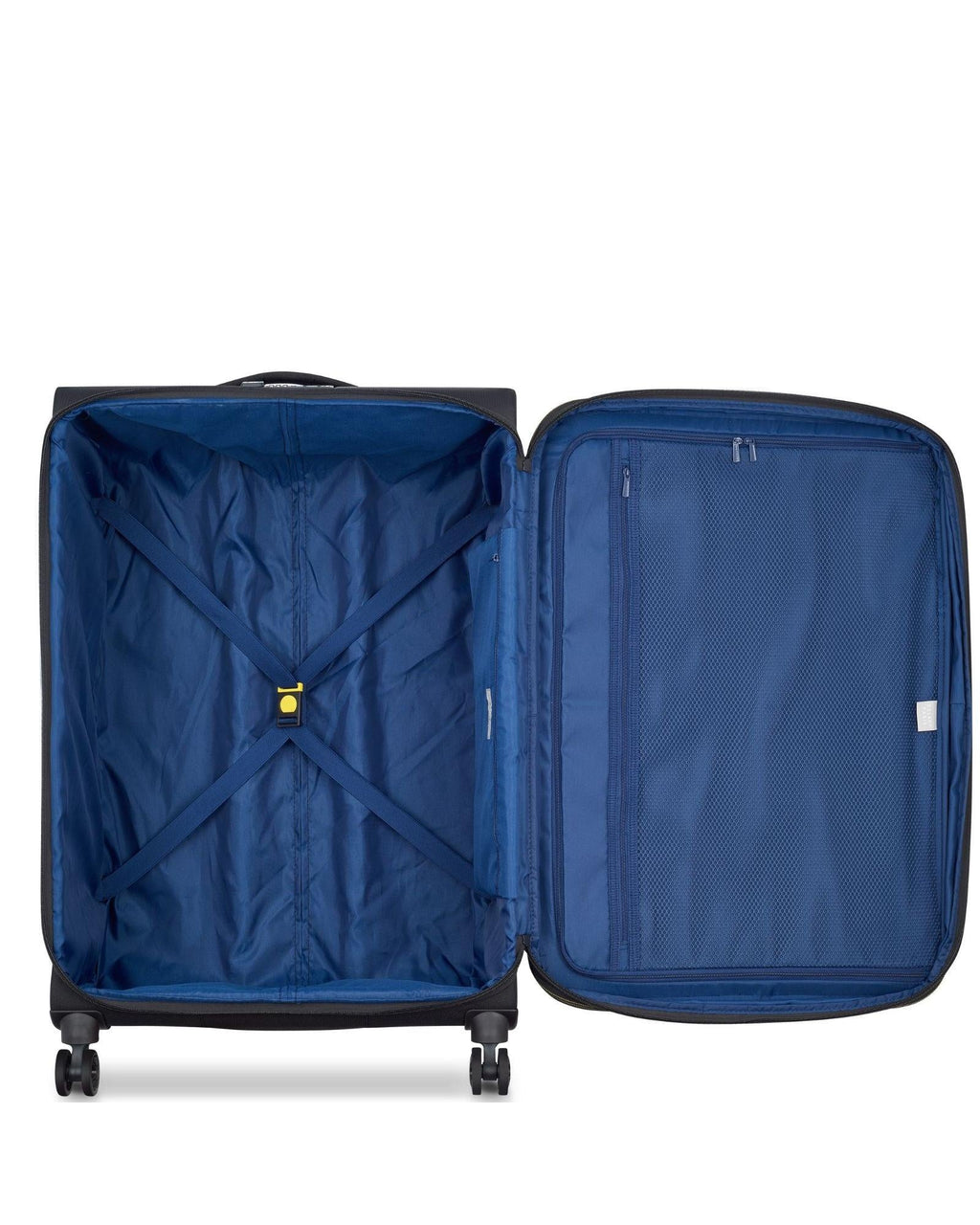 Delsey Brochant 3 Softside 3-Piece Spinner Luggage Set - Deep Black Interior Image 5