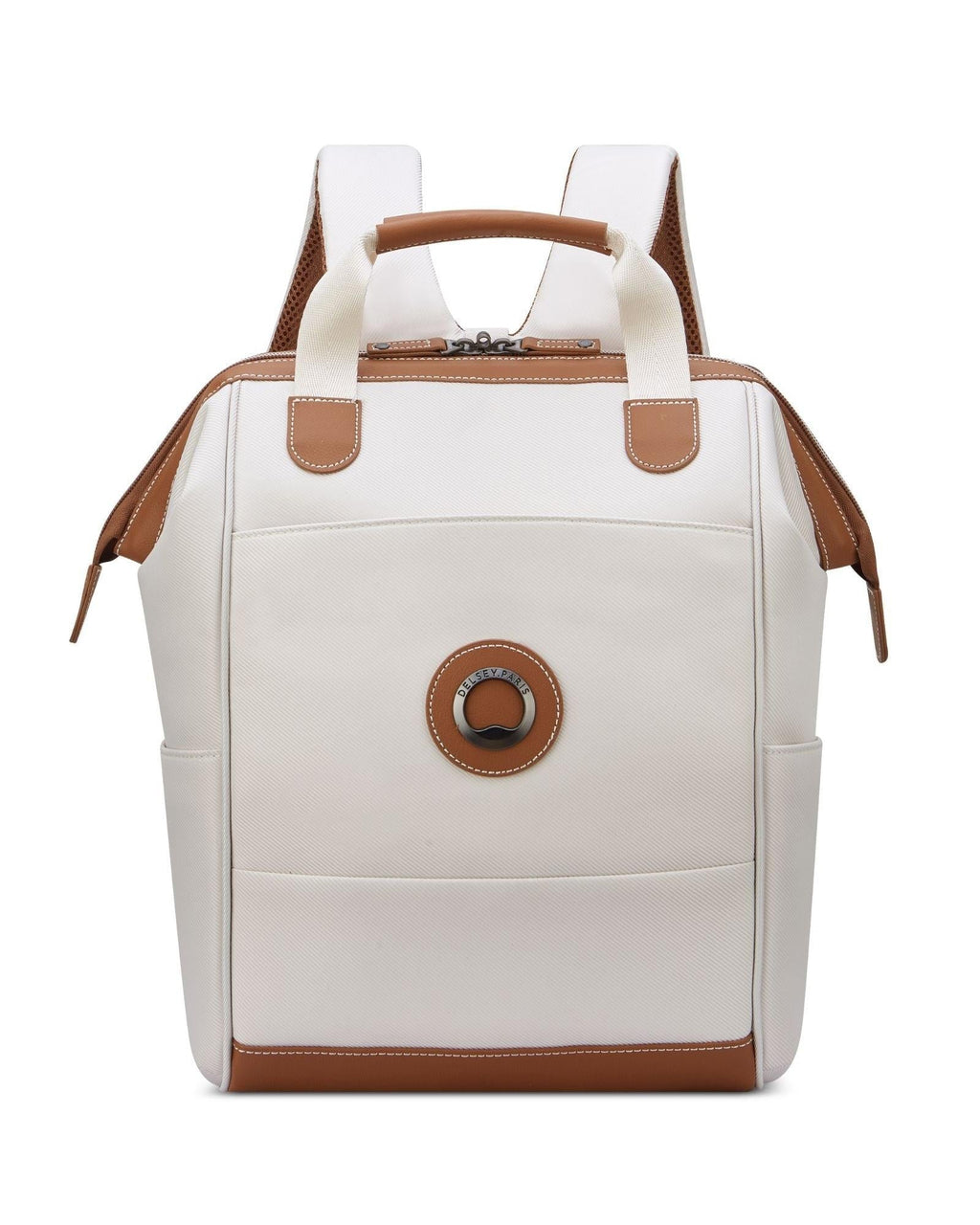 Delsey Chatelet Air 2.0 Laptop Tote Backpack - Angora Front Image 2
