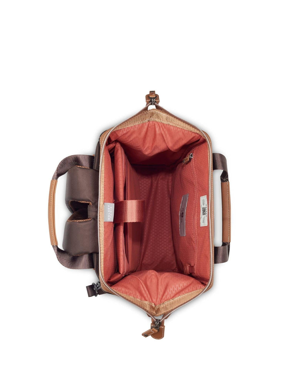 Delsey Chatelet Air 2.0 Laptop Tote Backpack - Chocolate Interior Back Image 5