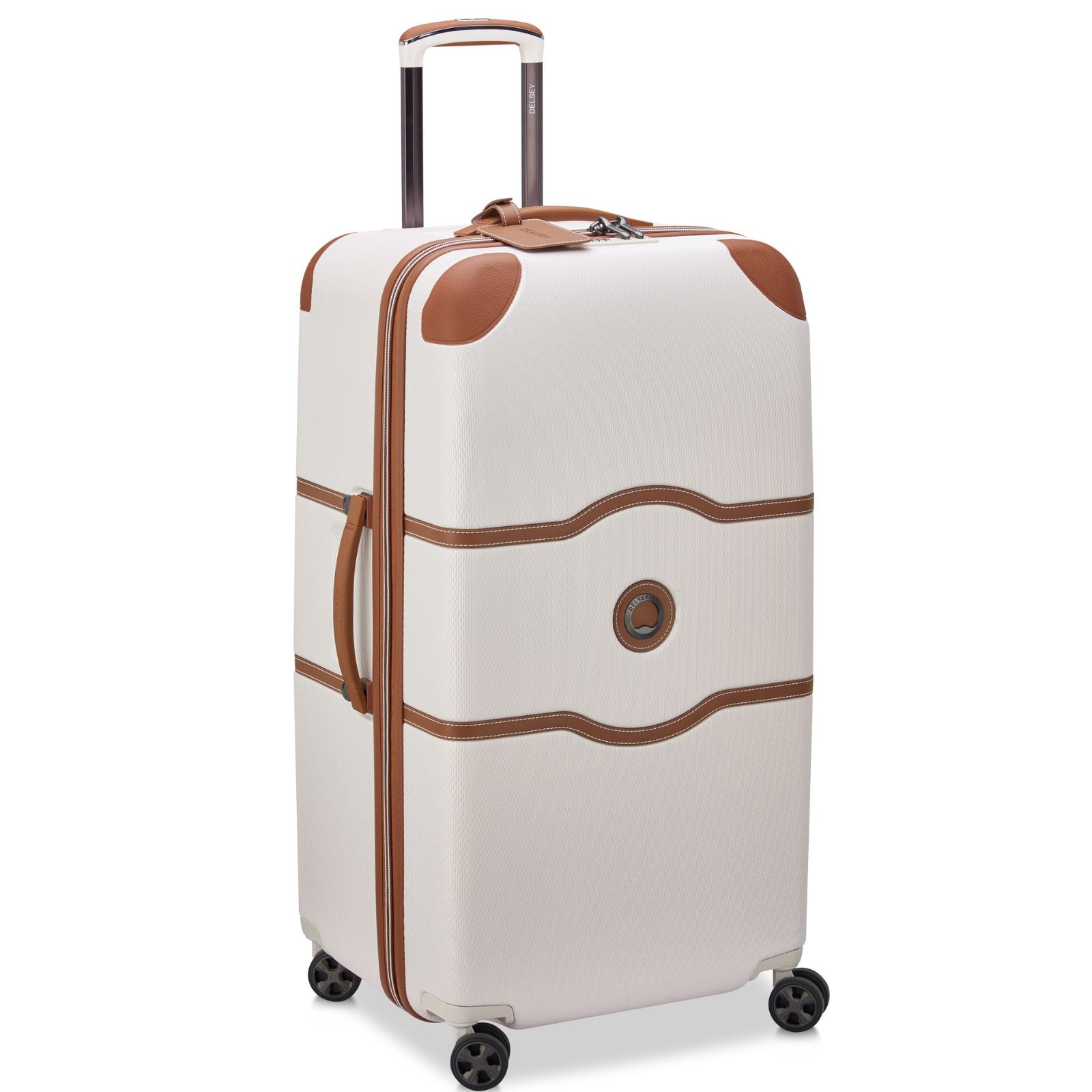 Delsey Chatelet Air 2.0 Hardside Large Trunk Spinner Suitcase - 80cm - Angora