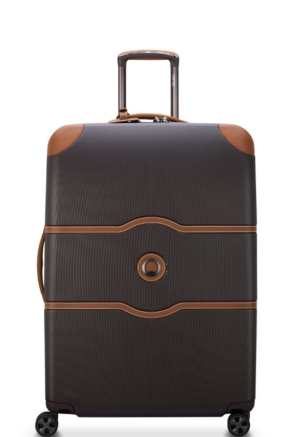 Delsey Chatelet Air 2.0 Hardside Large Spinner Suitcase - 76cm - Chocolate