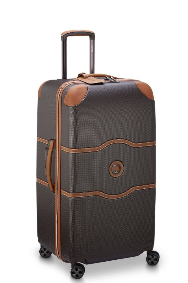Delsey Chatelet Air 2.0 Hardside Large Trunk Spinner Suitcase - 80cm - Chocolate