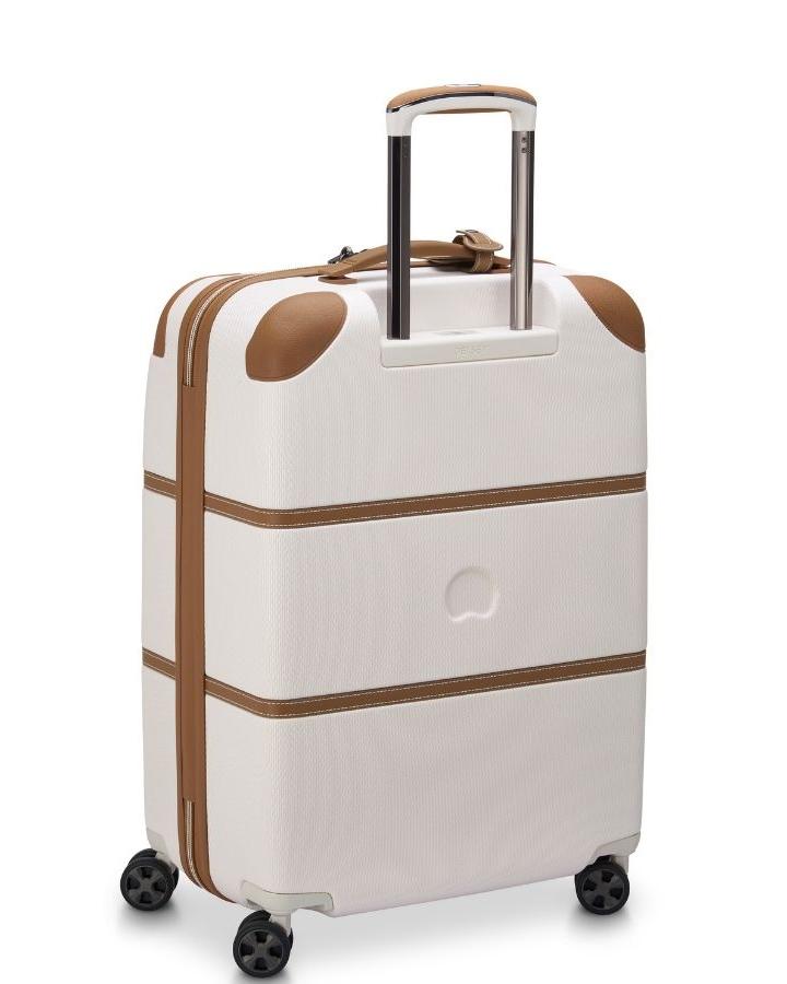 Delsey Chatelet Air 2.0 Hardside Large Spinner Suitcase - 76cm - Angora Back Left Image 5