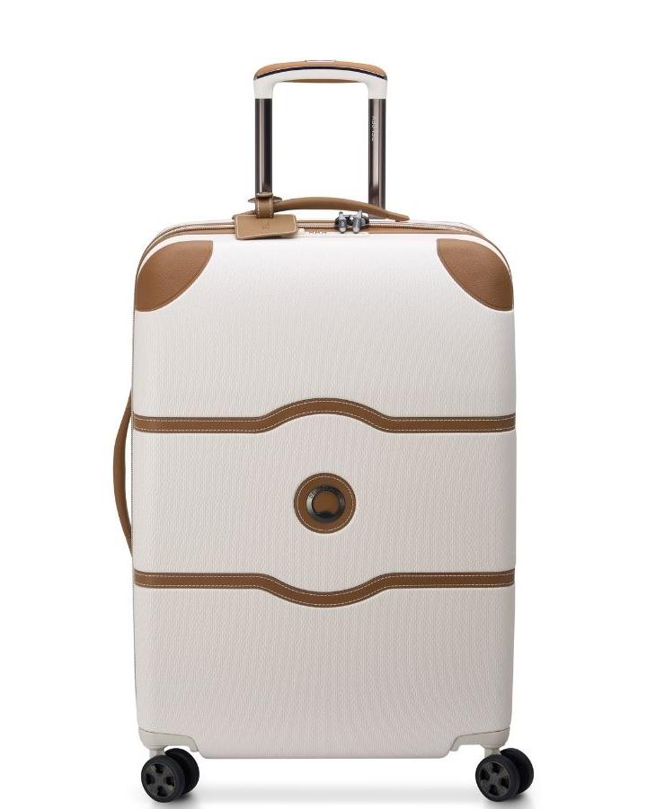 Delsey Chatelet Air 2.0 Hardside Large Spinner Suitcase - 76cm - Angora Front Image 3