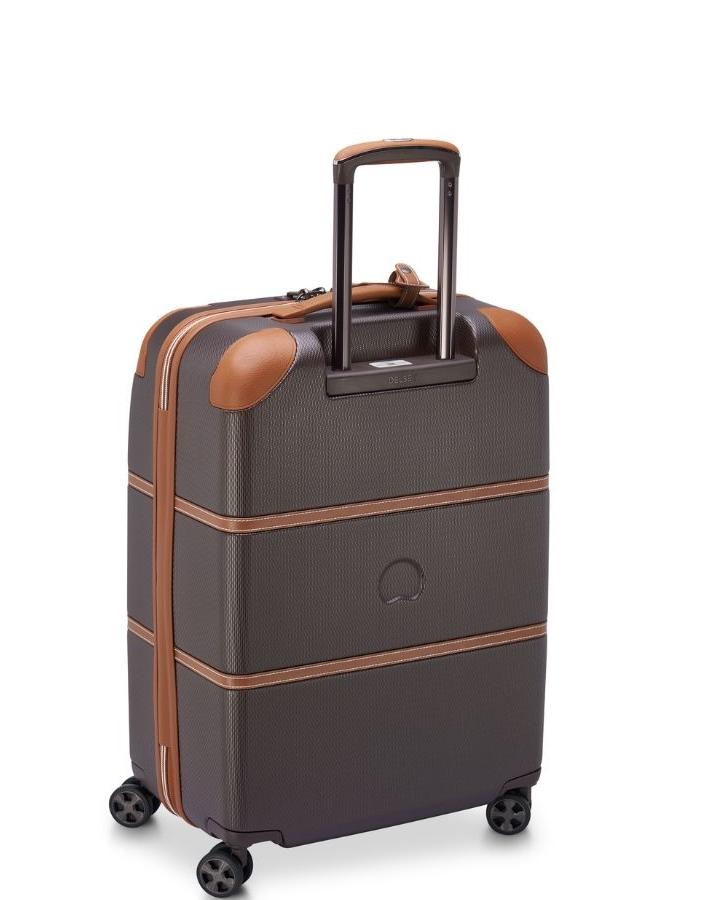 Delsey Chatelet Air 2.0 Hardside 3-Piece Spinner Luggage Set - Chocolate Back Left Image 5