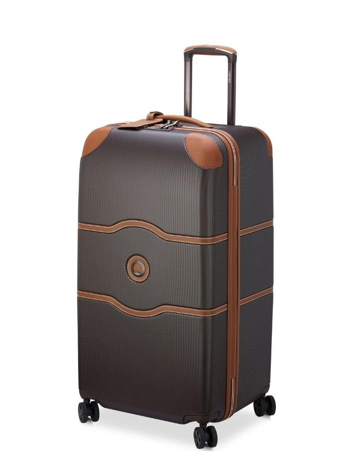 Delsey Chatelet Air 2.0 Hardside Large Trunk Spinner Suitcase - 80cm - Chocolate Image 2