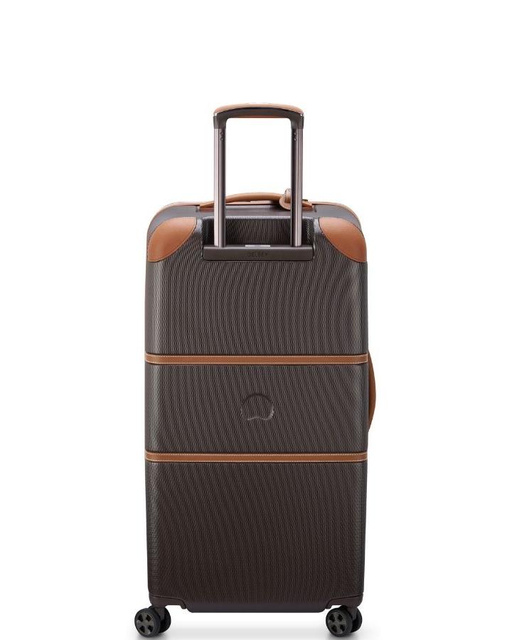 Delsey Chatelet Air 2.0 Hardside Large Trunk Spinner Suitcase - 80cm - Chocolate Back Image 4