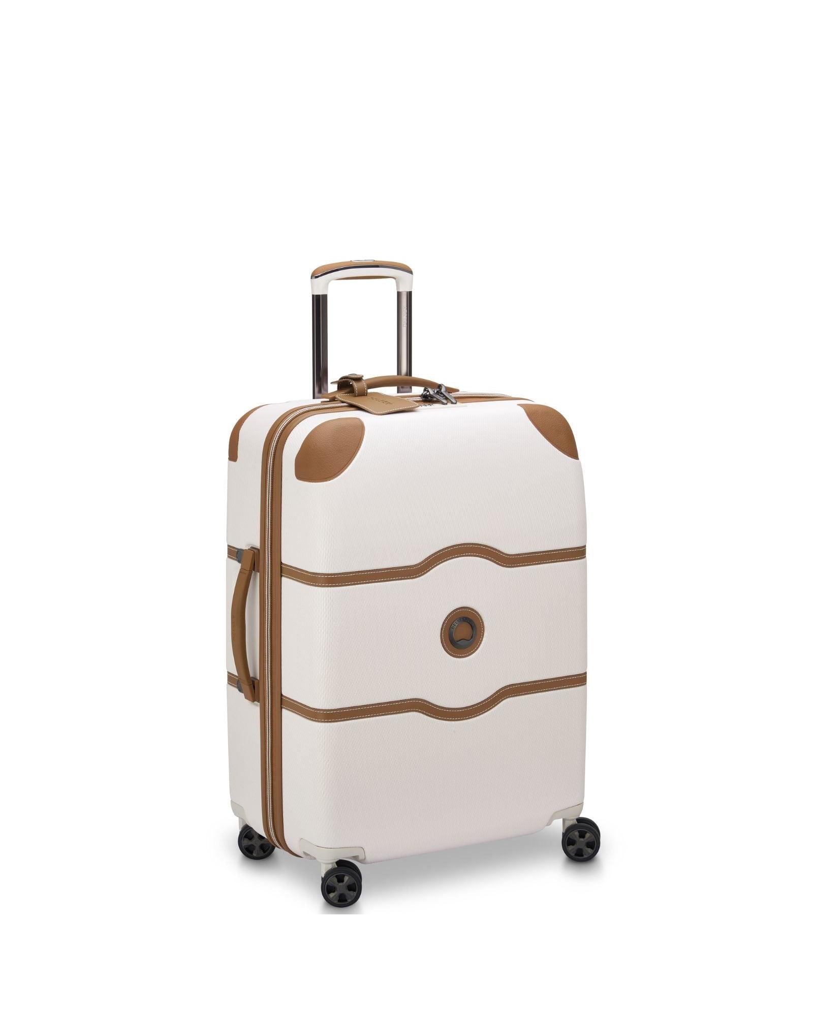 Delsey Chatelet Air 2.0 Hardside Medium Spinner Suitcase - 66cm - Angora Front Left Image 1