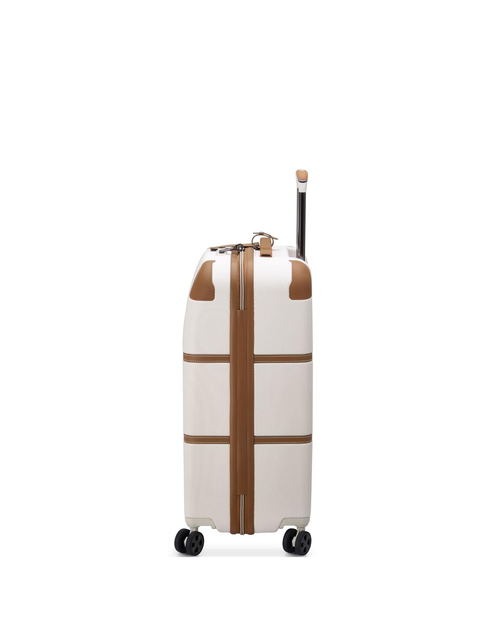 Delsey Chatelet Air 2.0 Hardside Medium Spinner Suitcase - 66cm - Angora Left Image 5