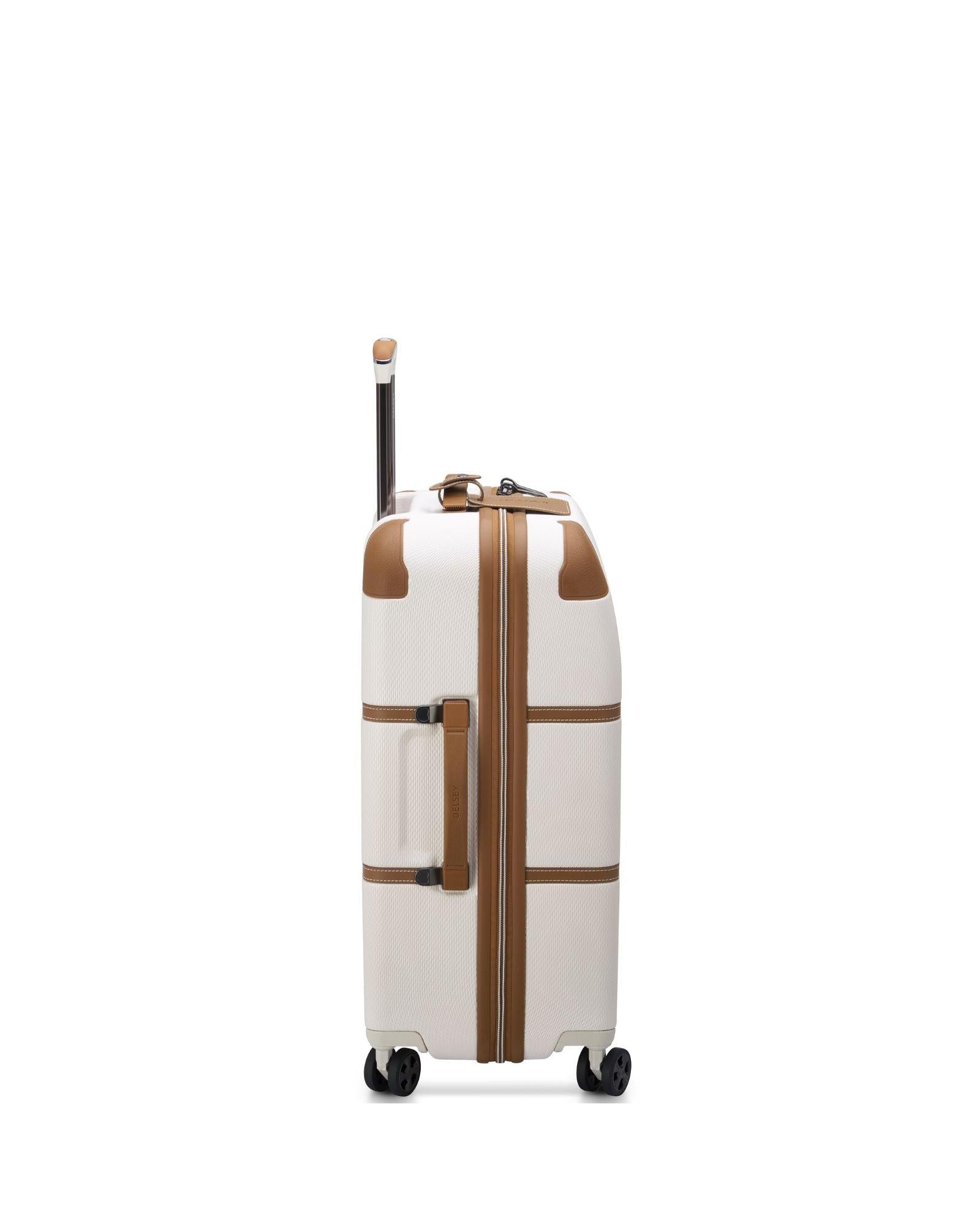 Delsey Chatelet Air 2.0 Hardside Medium Spinner Suitcase - 66cm - Angora Left Image 4