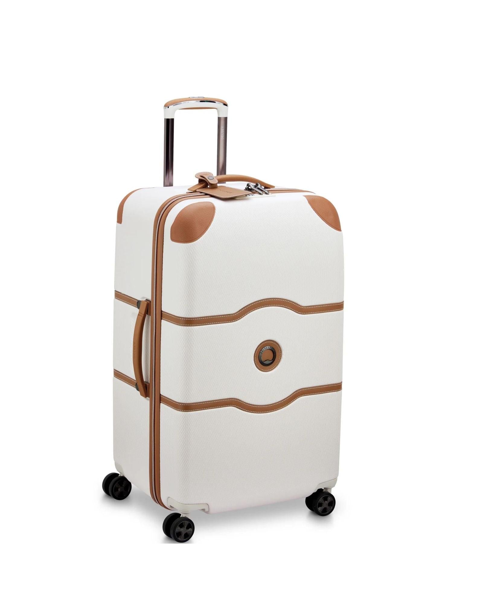 Delsey Chatelet Air 2.0 Hardside Medium Trunk Spinner Suitcase - 73cm - Angora Front Left Image 1