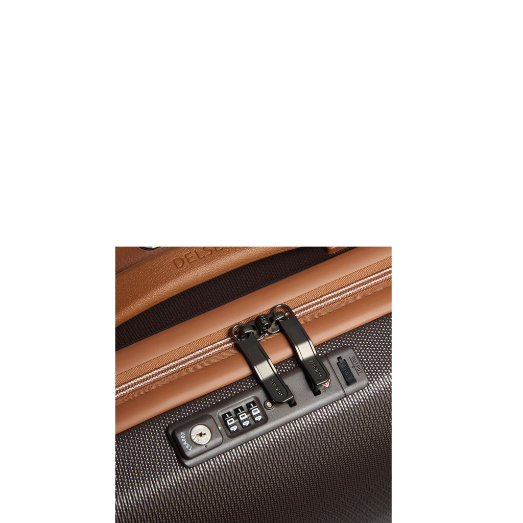 Delsey Chatelet Air 2.0 Hardside Carry-On Spinner Suitcase - 55cm - Chocolate