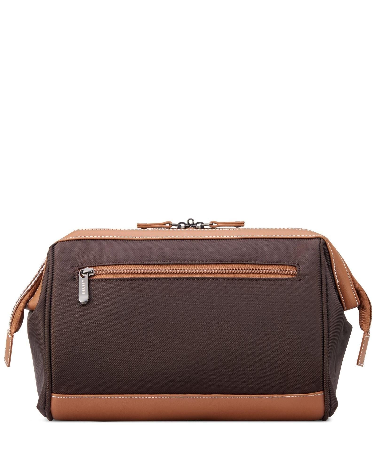Delsey Chatelet Air 2.0 Toiletry Bag - Chocolate Back Image 3