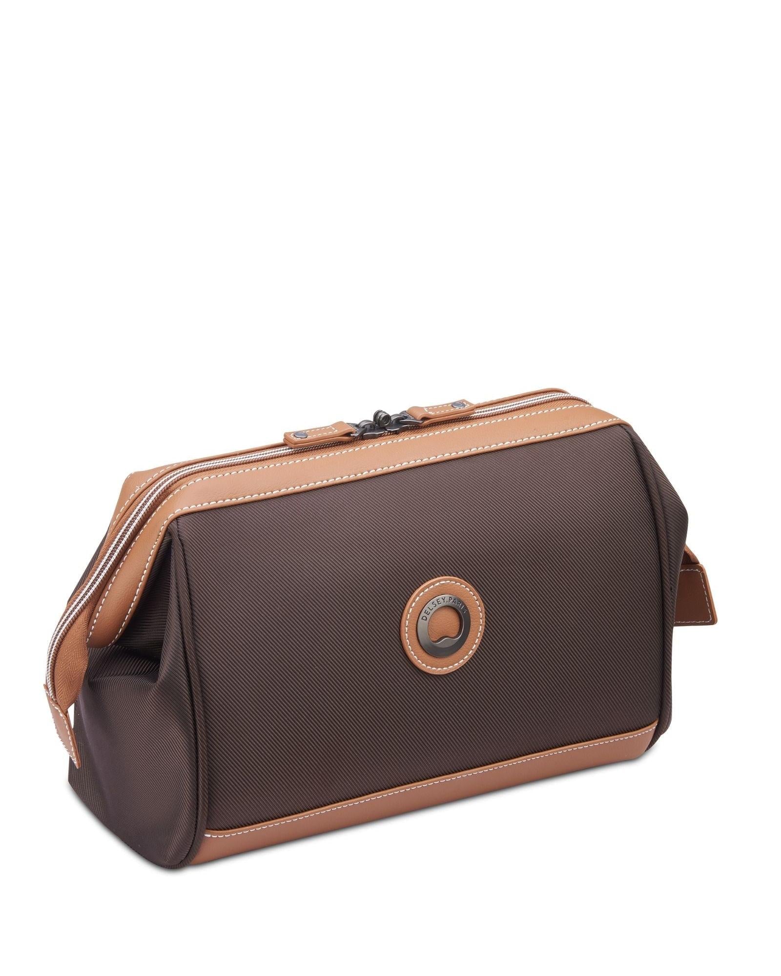 Delsey Chatelet Air 2.0 Toiletry Bag - Chocolate Front Left Image 1