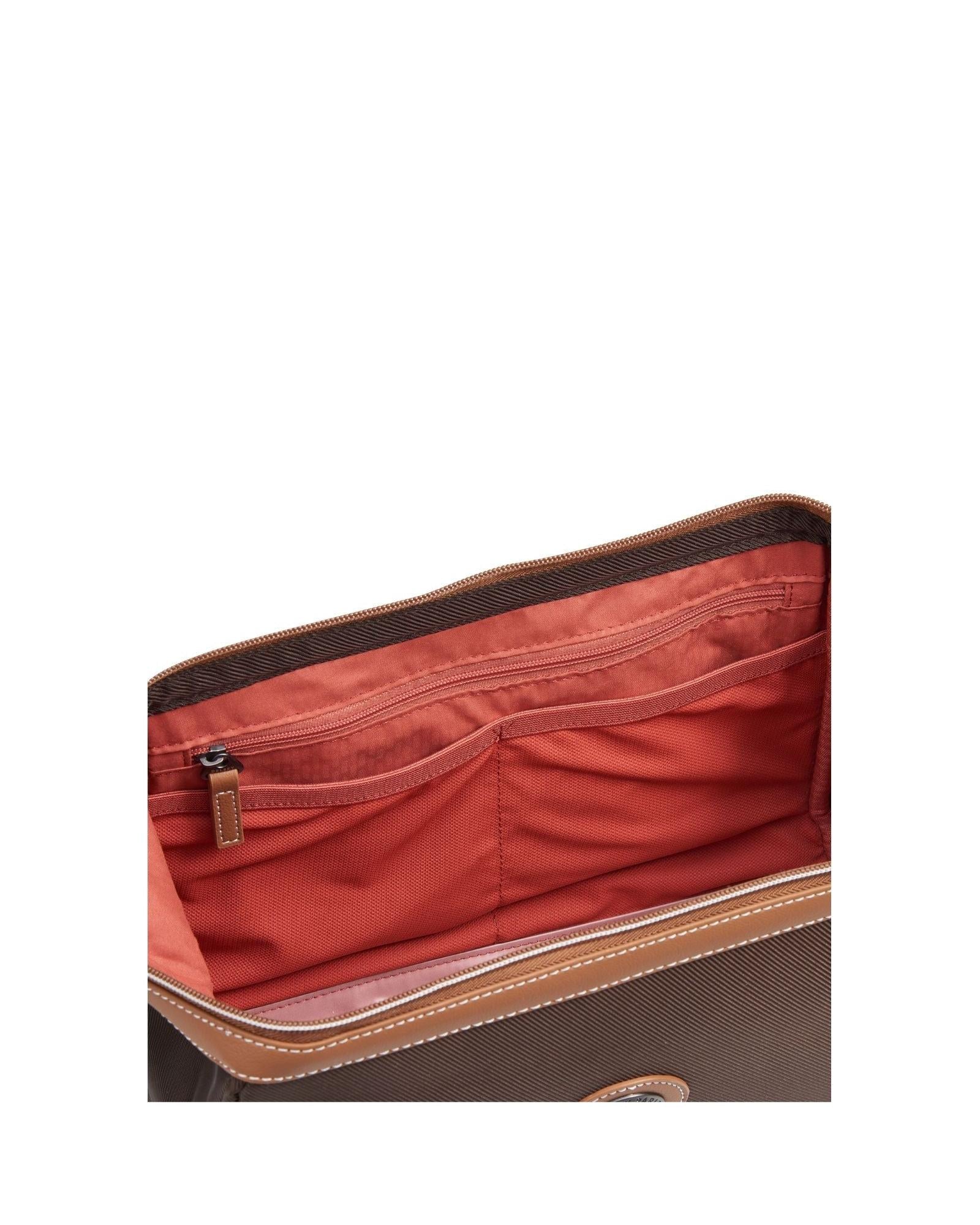 Delsey Chatelet Air 2.0 Toiletry Bag - Chocolate Interior Image 5