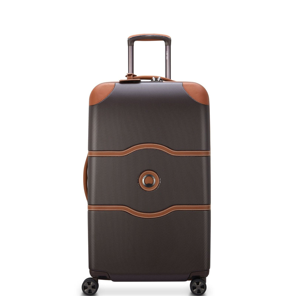 Delsey Chatelet Air 2.0 Hardside Medium Trunk Spinner Suitcase - 73cm - Chocolate