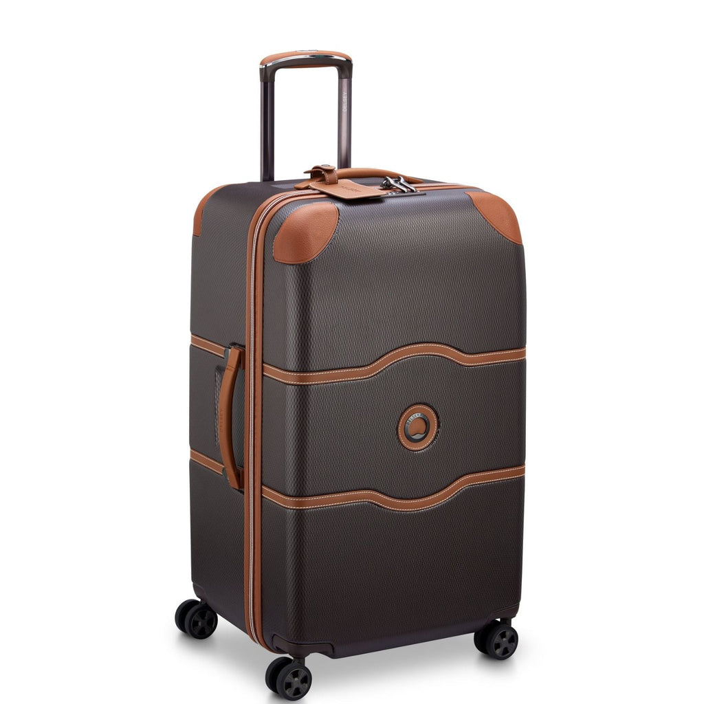Delsey Chatelet Air 2.0 Hardside Medium Trunk Spinner Suitcase - 73cm - Chocolate