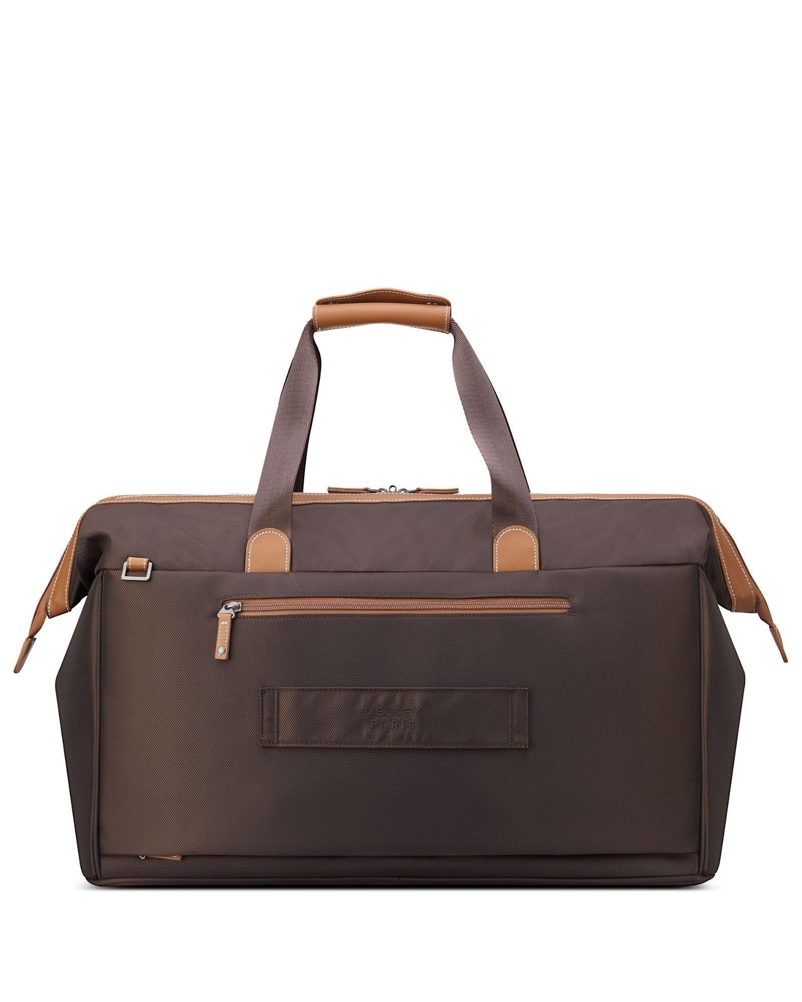 Delsey Chatelet Air 2.0 Large Weekender Bag - Chocolate Back Image 3