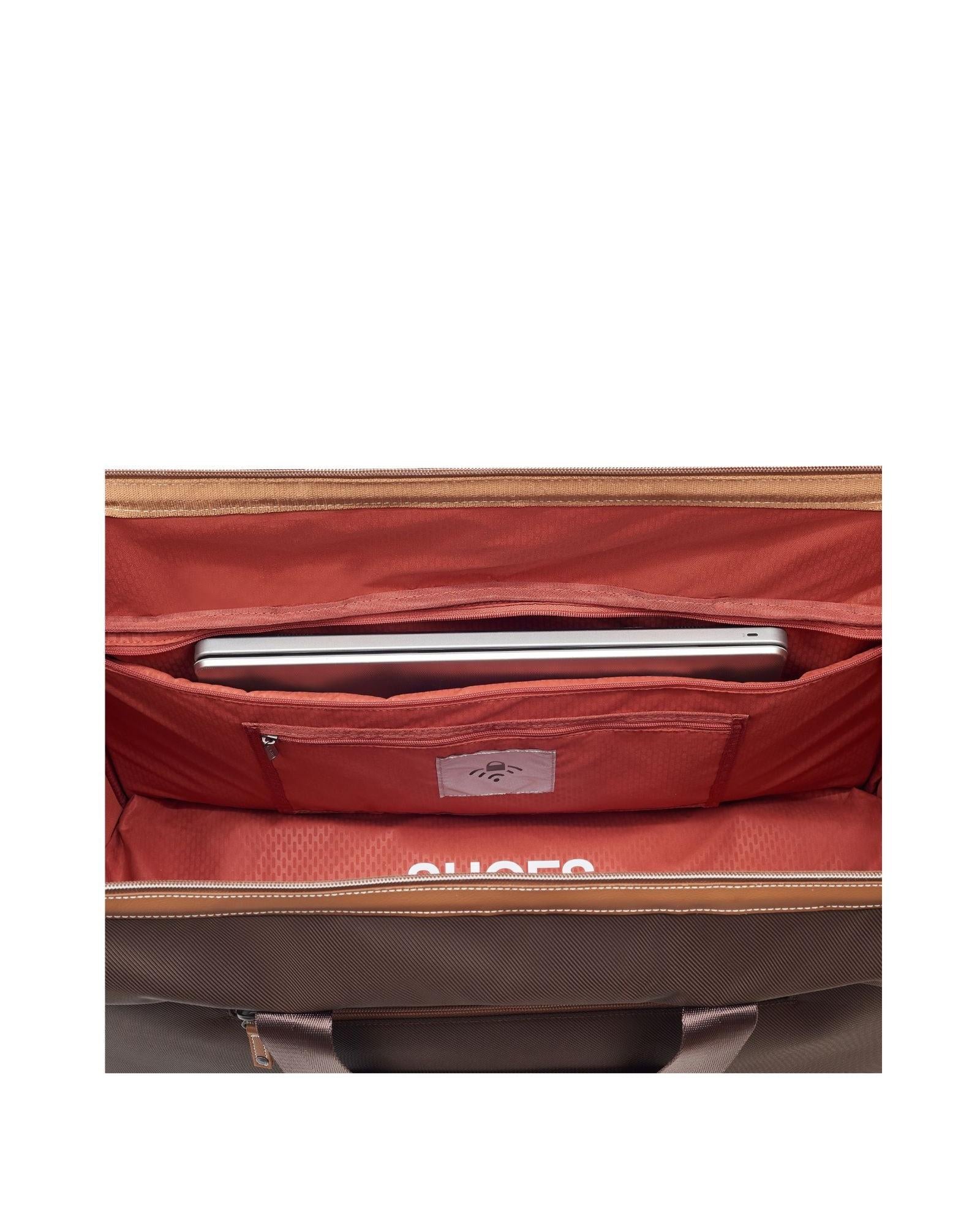Delsey Chatelet Air 2.0 Large Weekender Bag - Chocolate Interior Image 8