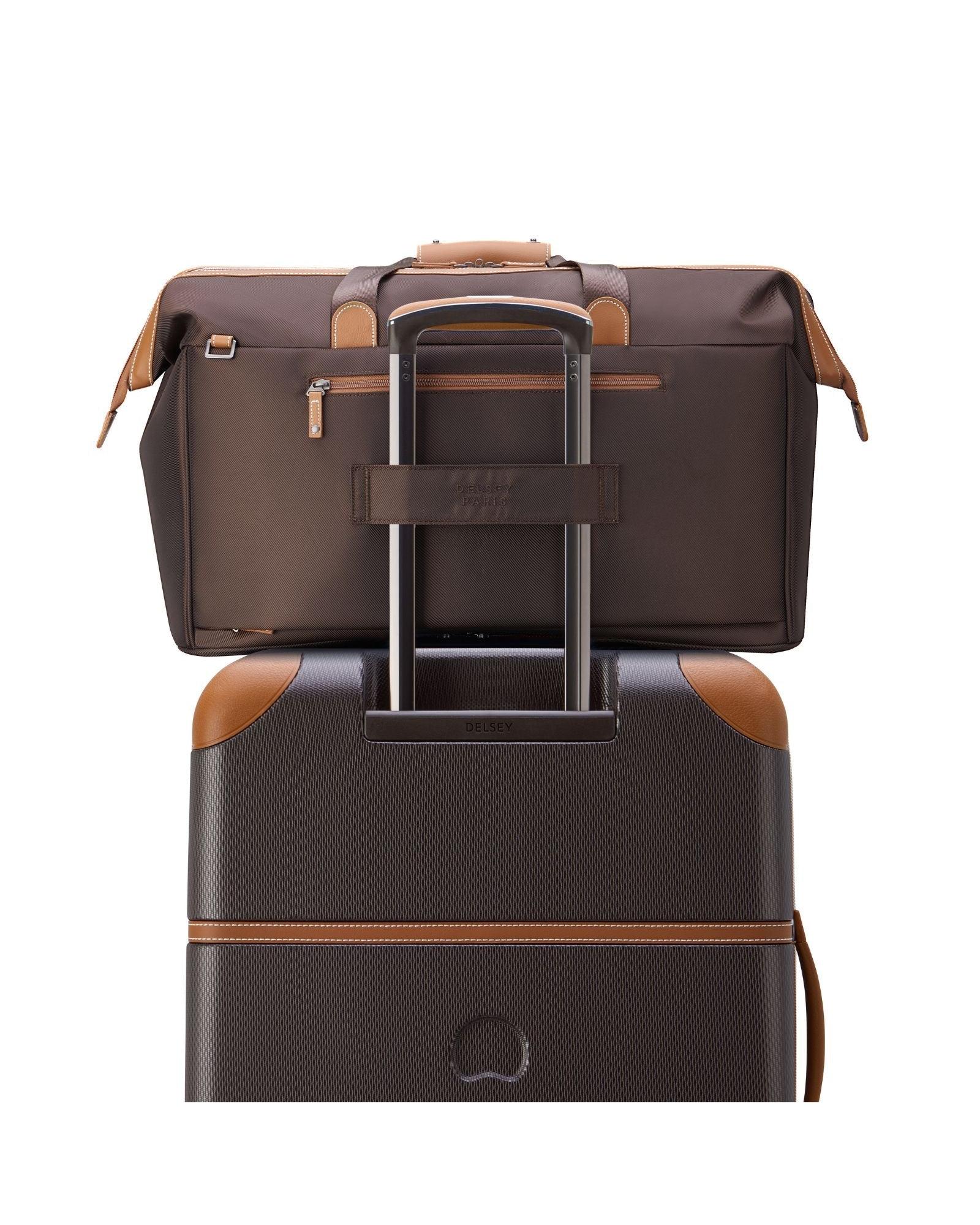 Delsey Chatelet Air 2.0 Large Weekender Bag - Chocolate Image 12