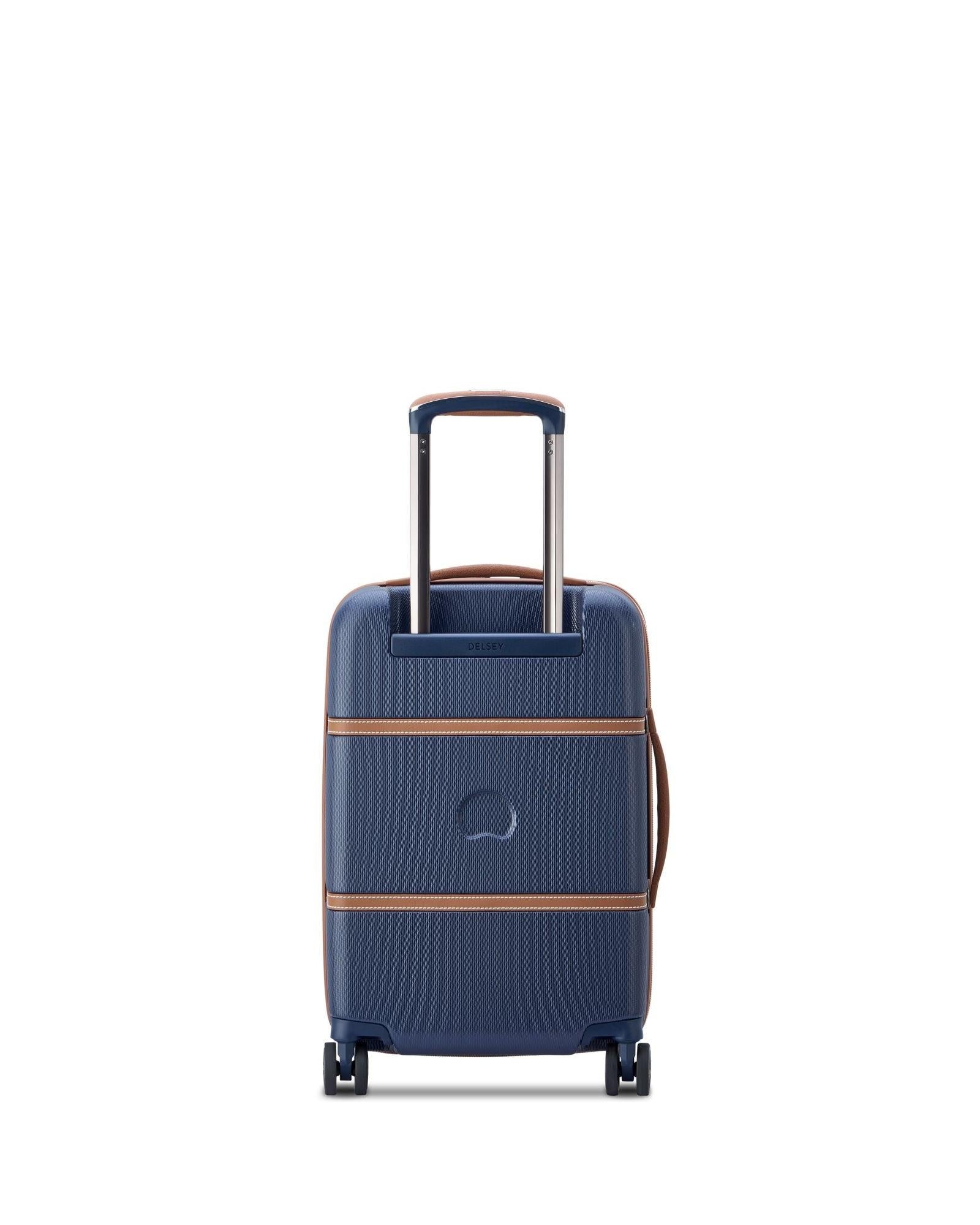 Delsey Chatelet Air 2.0 Hardside Carry-On Spinner Suitcase - 55cm - Navy