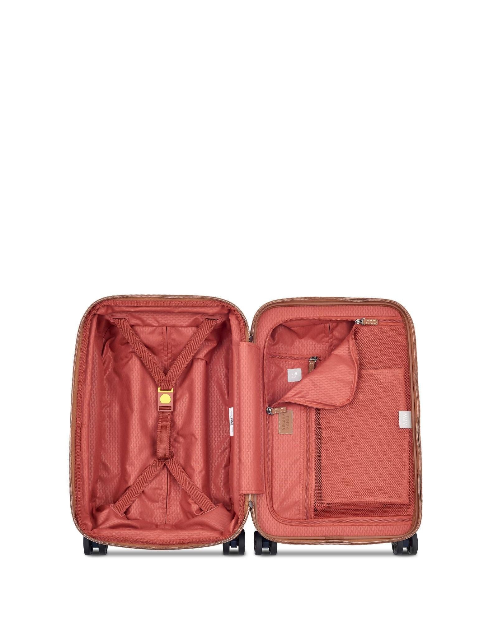 Delsey Chatelet Air 2.0 Hardside Carry-On Spinner Suitcase - 55cm - Navy
