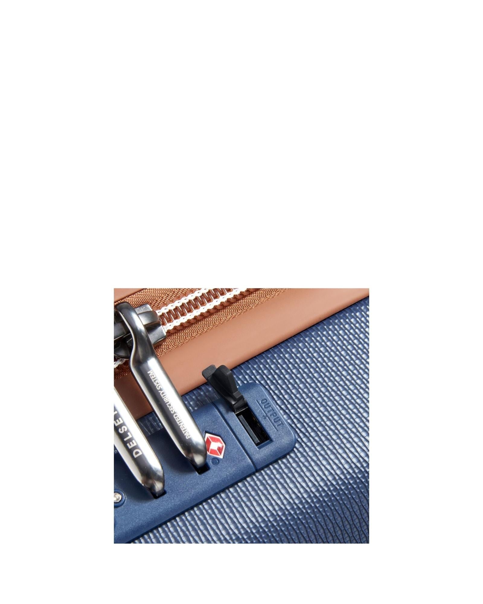 Delsey Chatelet Air 2.0 Hardside Carry-On Spinner Suitcase - 55cm - Navy