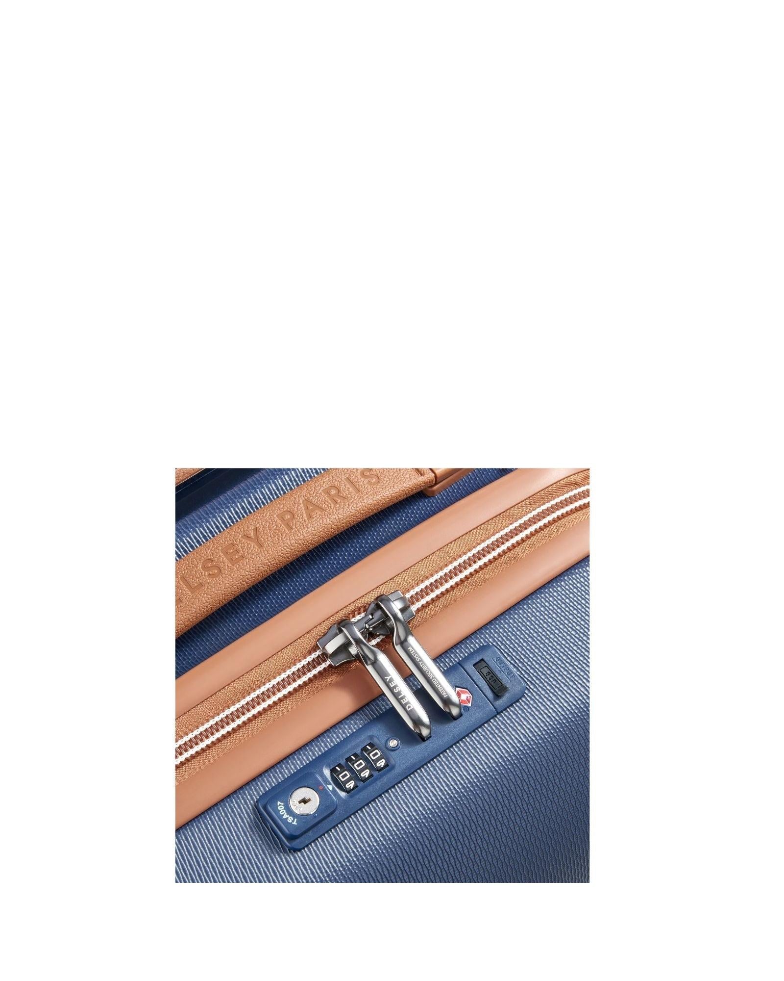 Delsey Chatelet Air 2.0 Hardside Carry-On Spinner Suitcase - 55cm - Navy