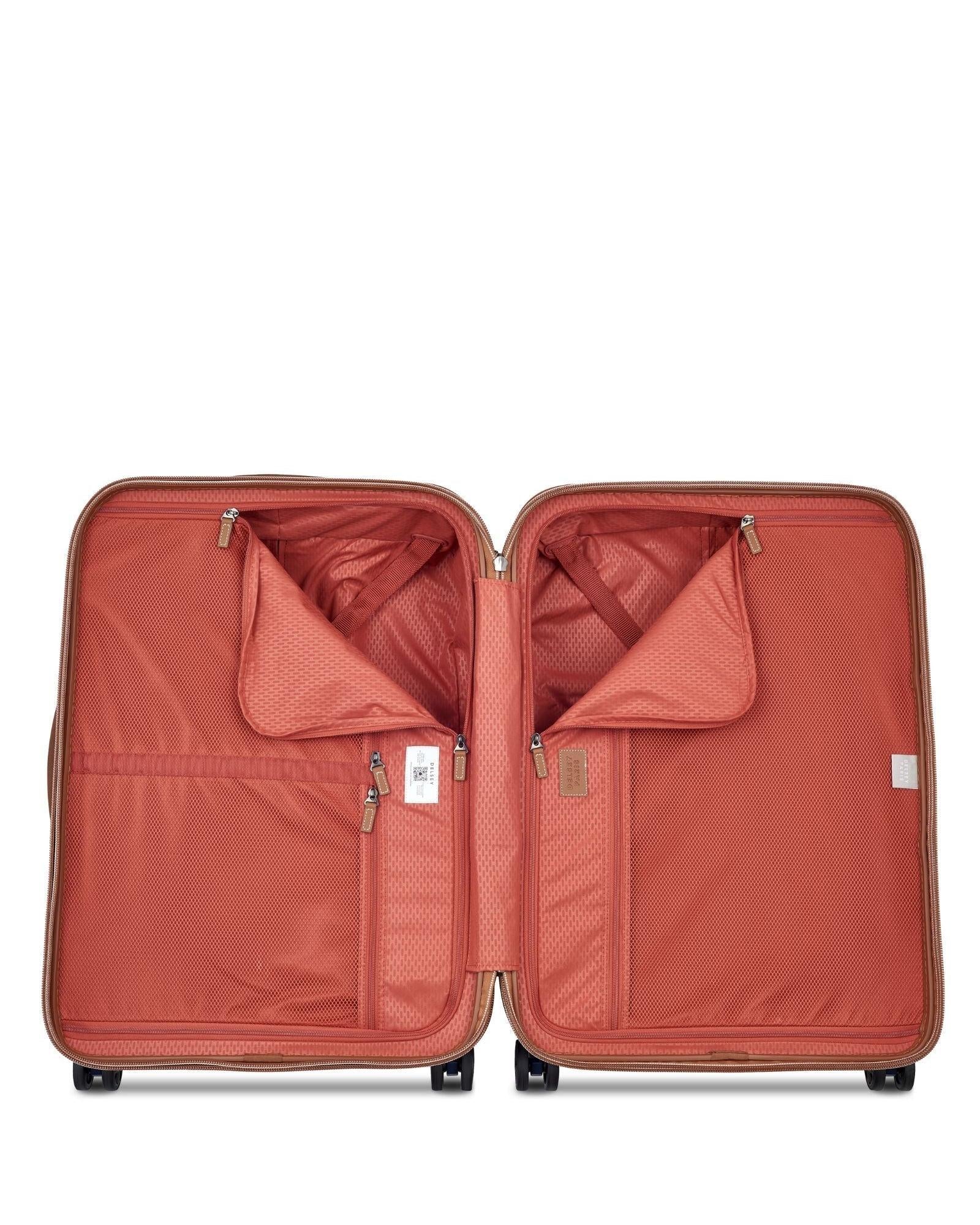 Delsey Chatelet Air 2.0 Hardside 3-Piece Spinner Luggage Set - Navy Blue Interior Image 4