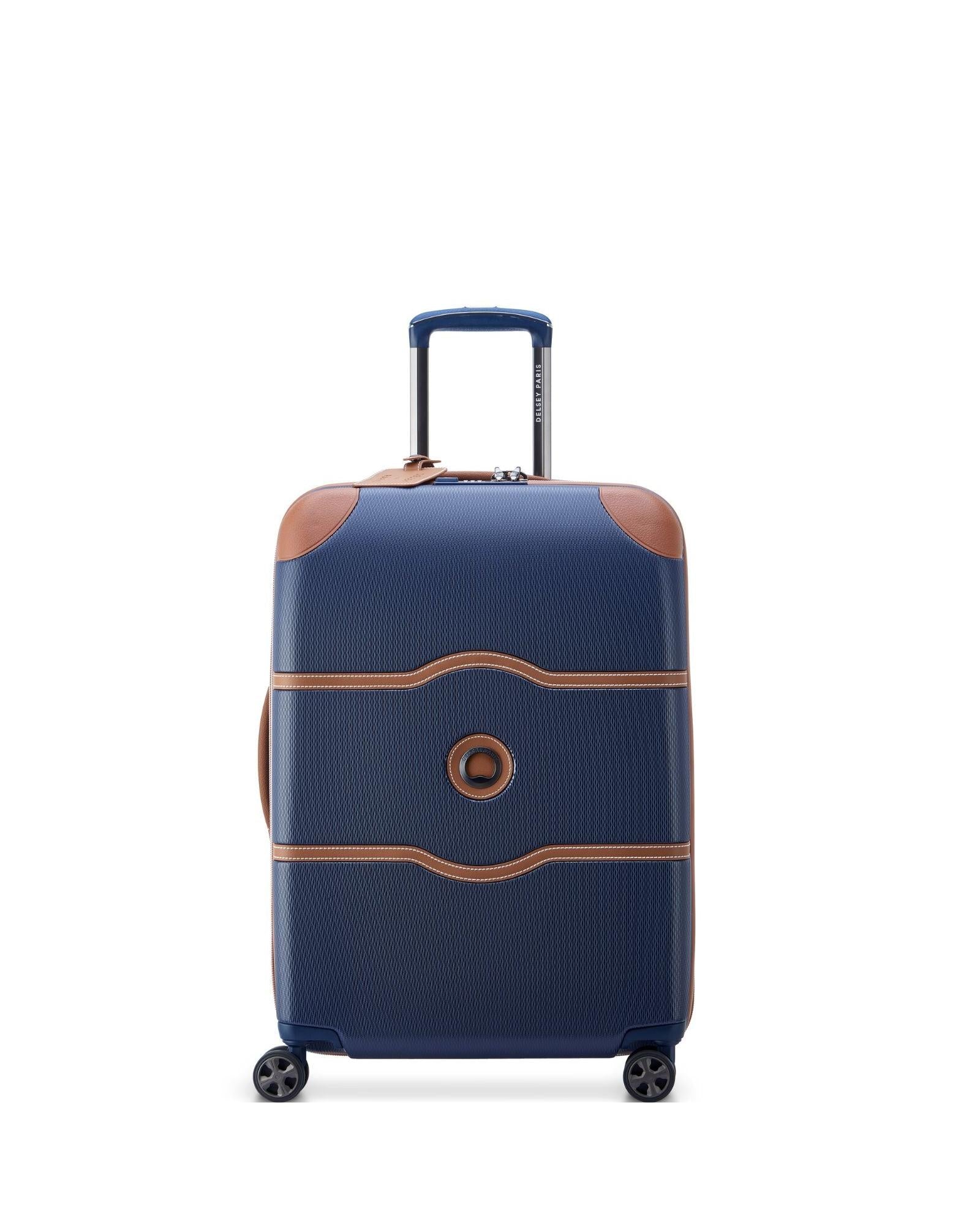 Delsey Chatelet Air 2.0 Hardside Medium Spinner Suitcase - 66cm - Navy Front Image 3
