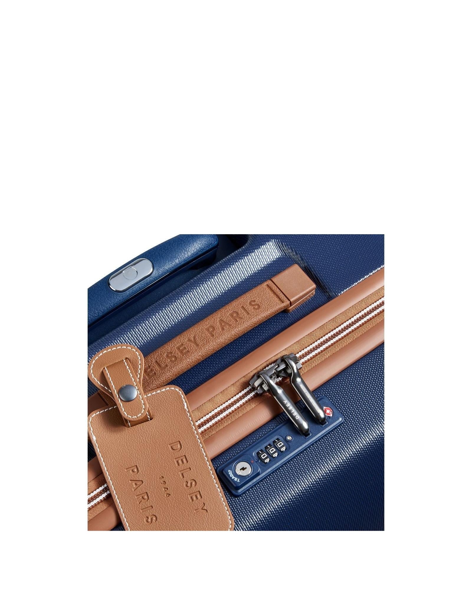 Delsey Chatelet Air 2.0 Hardside Medium Spinner Suitcase - 66cm - Navy Image 7