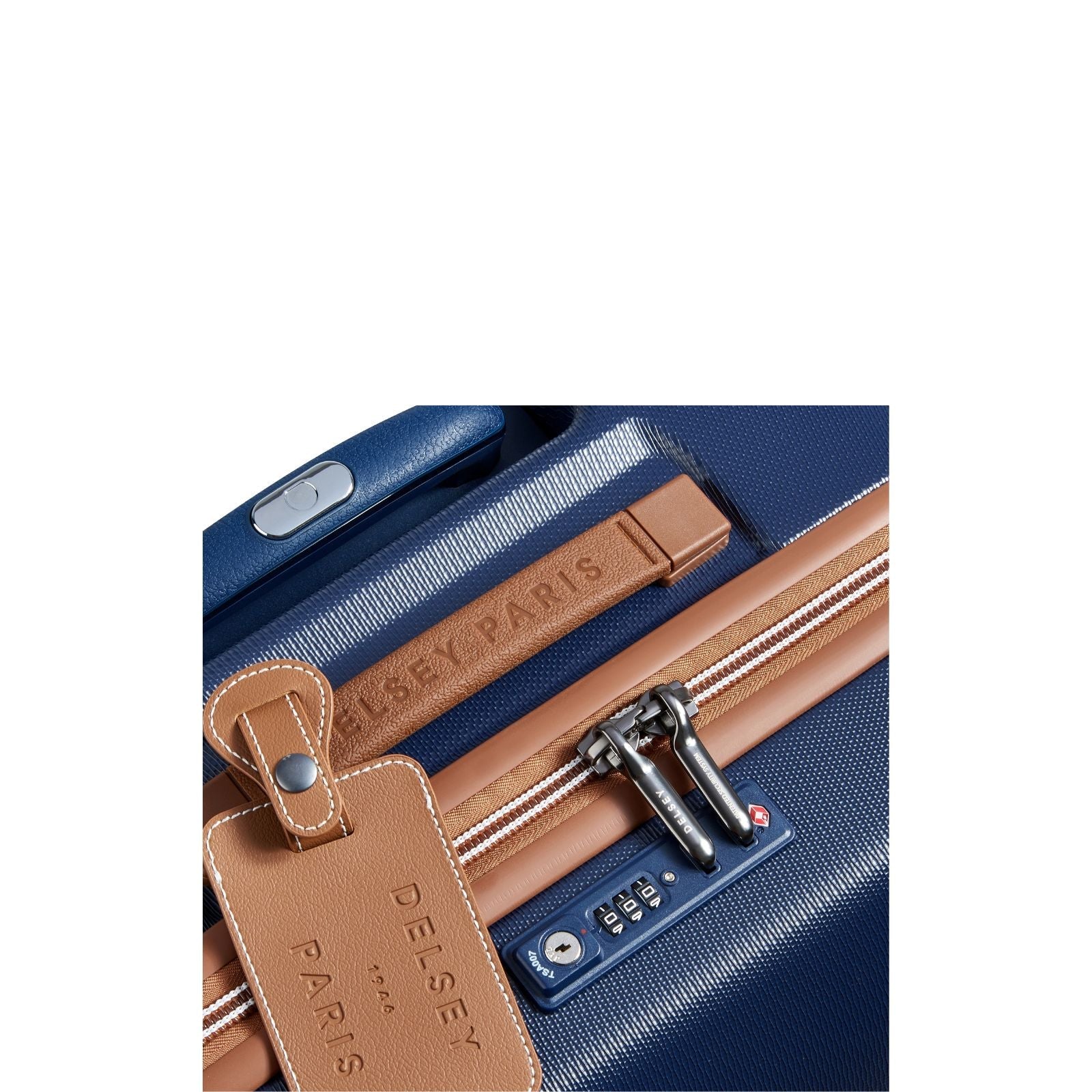 Delsey Chatelet Air 2.0 Hardside 3-Piece Spinner Luggage Set - Navy Blue_