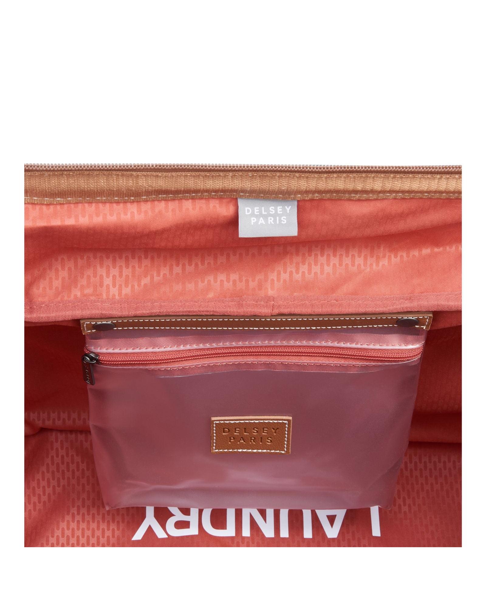 Delsey Chatelet Air 2.0 Large Weekender Bag - Navy Blue Interior Image 9
