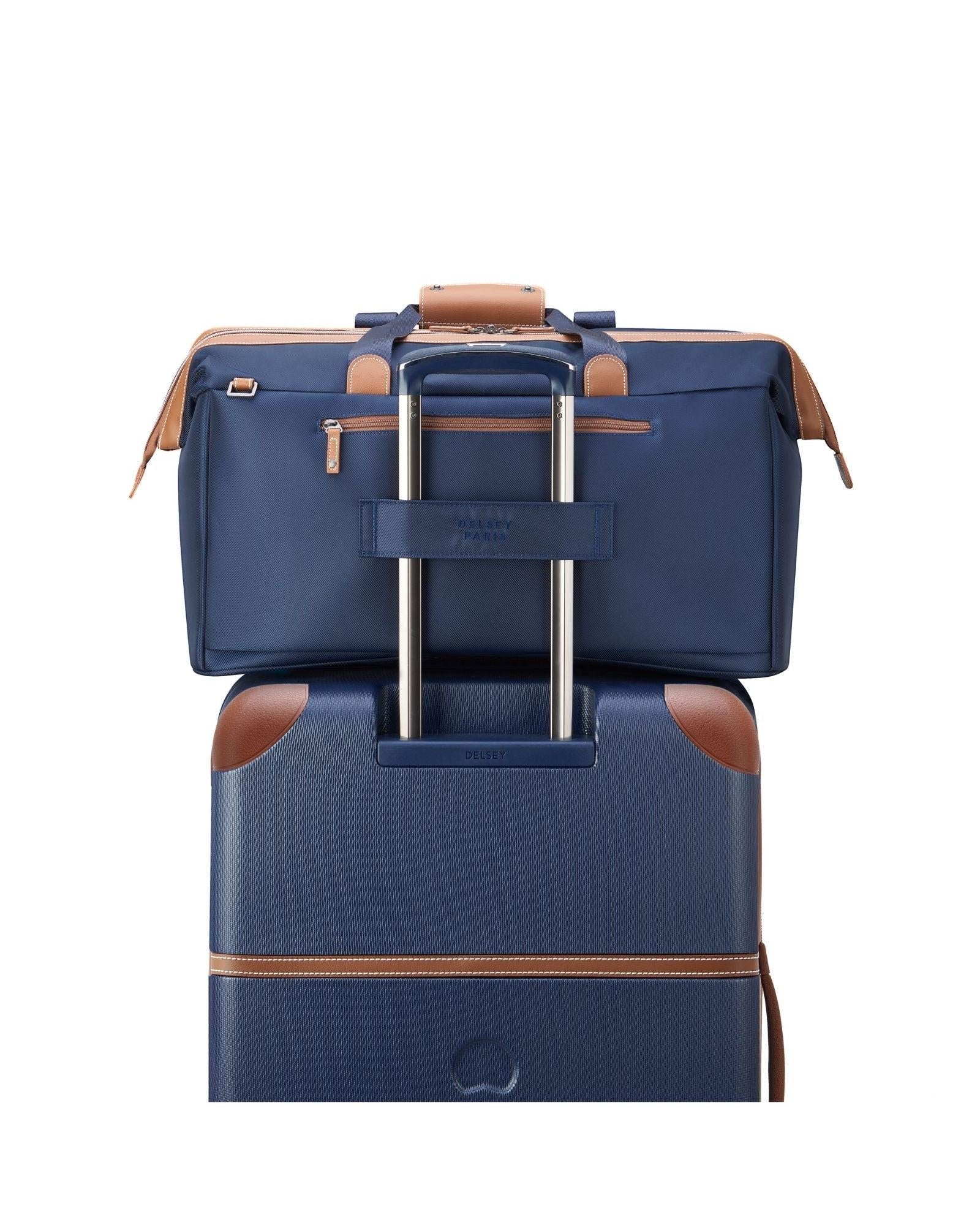 Delsey Chatelet Air 2.0 Large Weekender Bag - Navy Blue Image 11