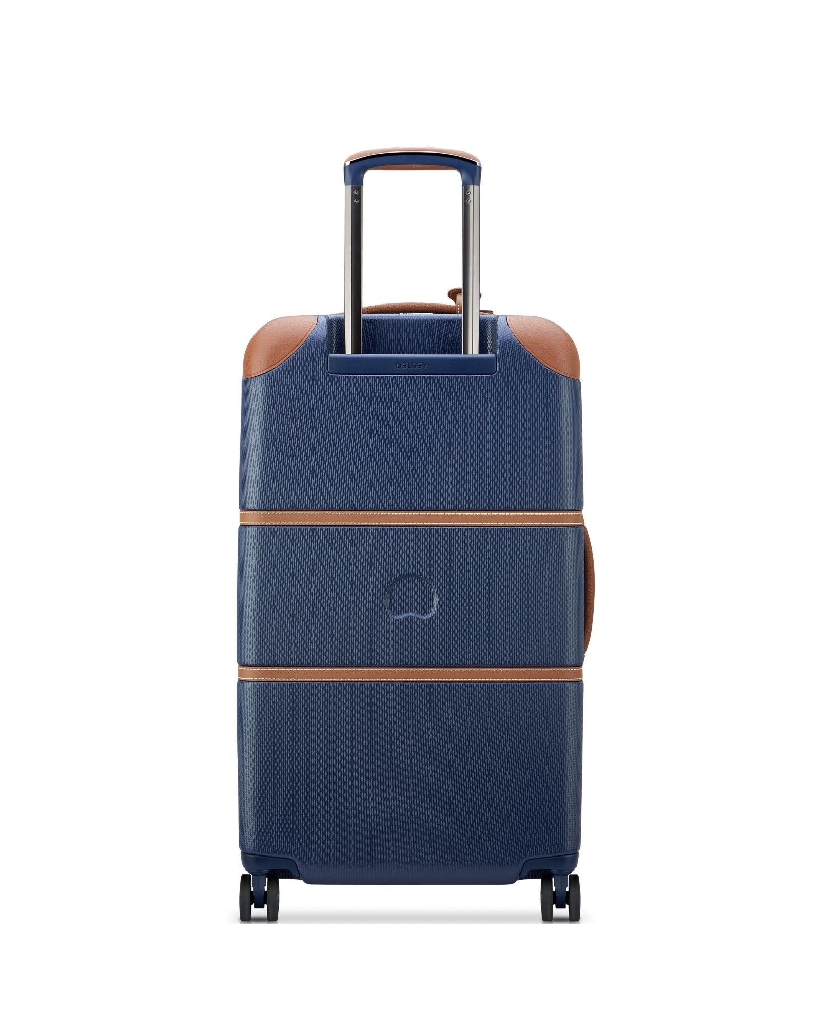 Delsey Chatelet Air 2.0 Hardside Medium Trunk Spinner Suitcase - 73cm - Navy Back Image 4