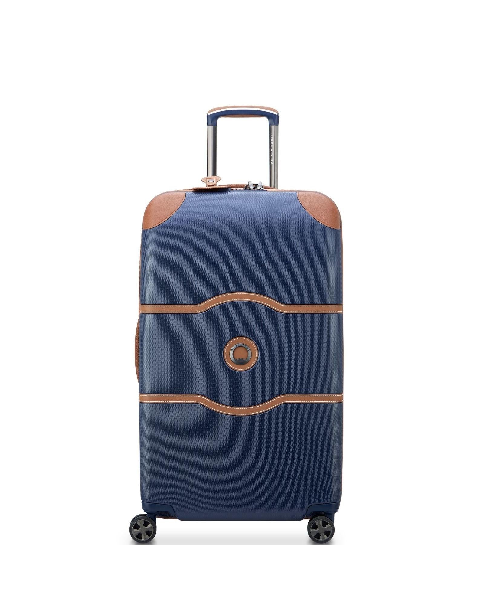 Delsey Chatelet Air 2.0 Hardside Medium Trunk Spinner Suitcase - 73cm - Navy Front Image 3