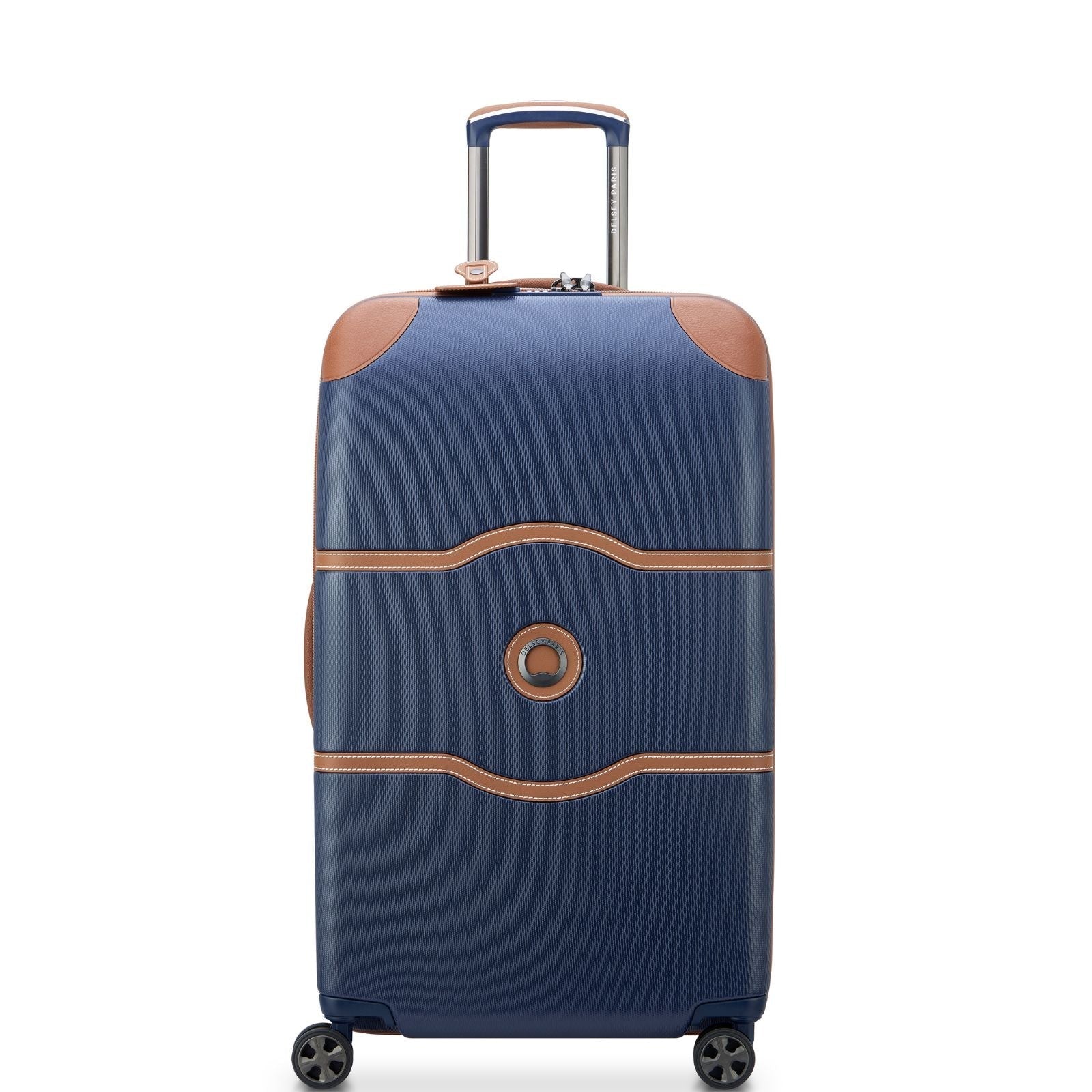 Delsey Chatelet Air 2.0 Hardside Medium Trunk Spinner Suitcase - 73cm - Navy