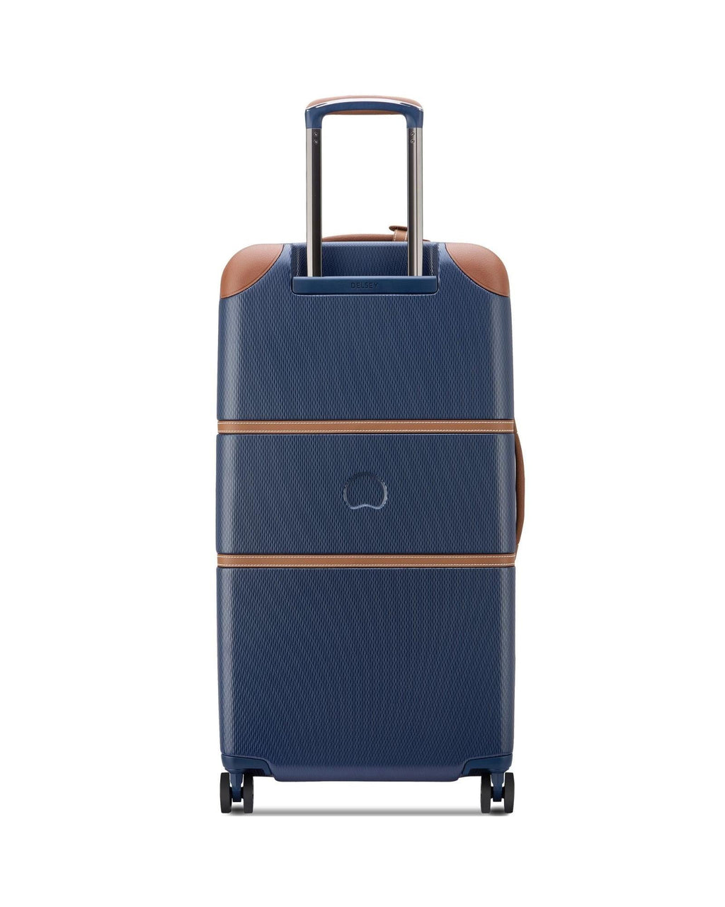 Delsey Chatelet Air 2.0 Hardside Large Trunk Spinner Suitcase - 80cm - Navy Blue Back Image 4