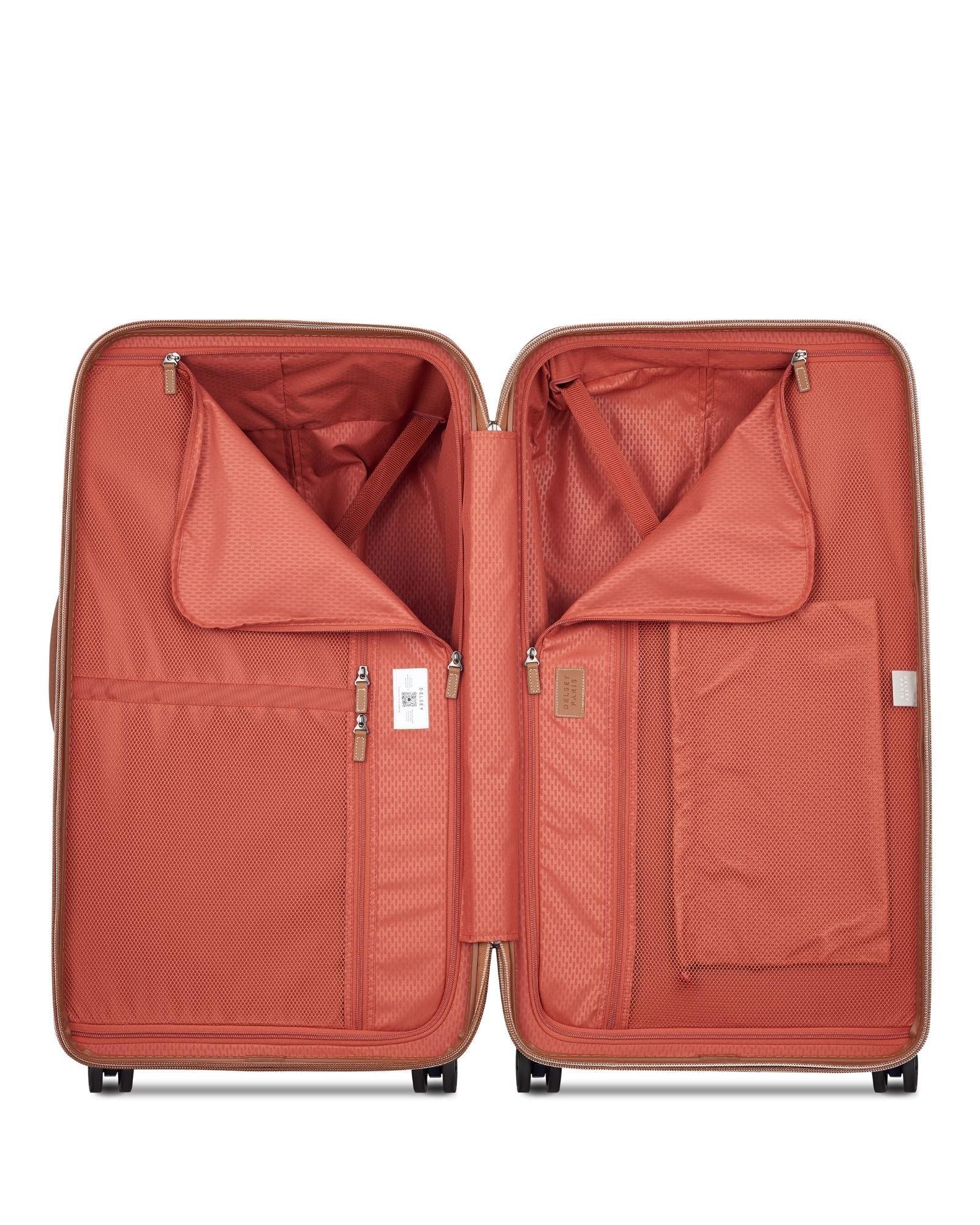 Delsey Chatelet Air 2.0 Hardside Large Trunk Spinner Suitcase - 80cm - Navy Blue Interior Image 5