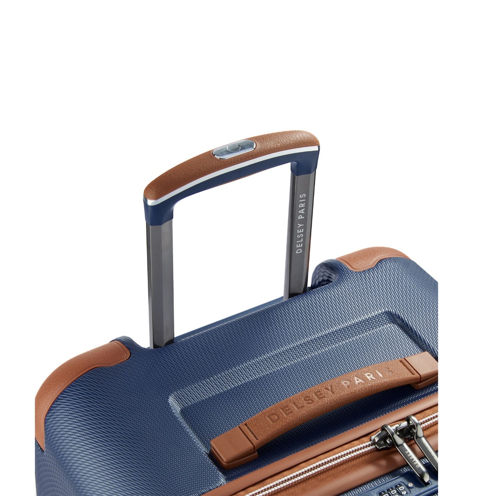 Delsey Chatelet Air 2.0 Hardside Large Trunk Spinner Suitcase - 80cm - Navy Blue