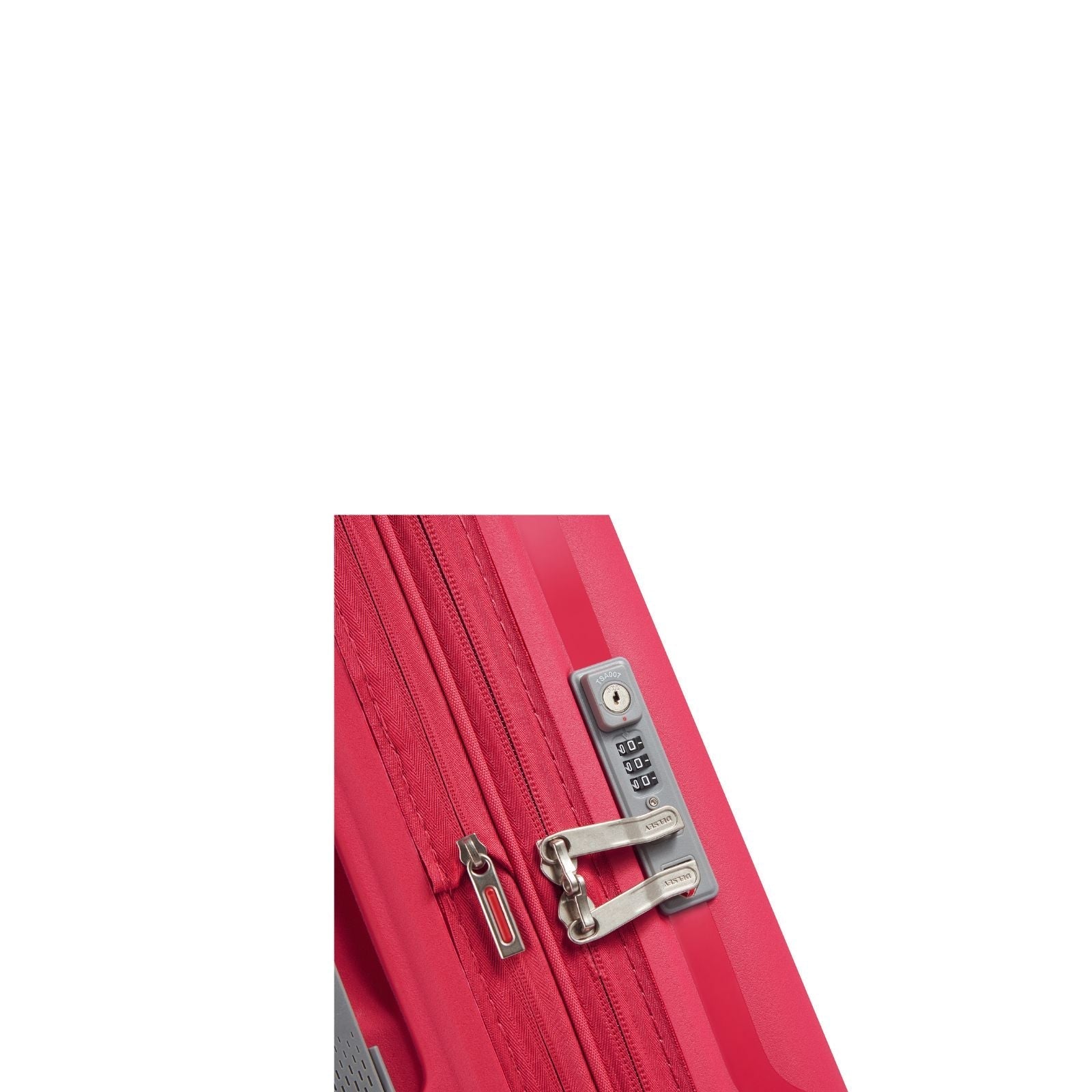 Delsey Clavel MR Expandable Hardside Carry-On Spinner Suitcase - 55cm - Magenta Image 6