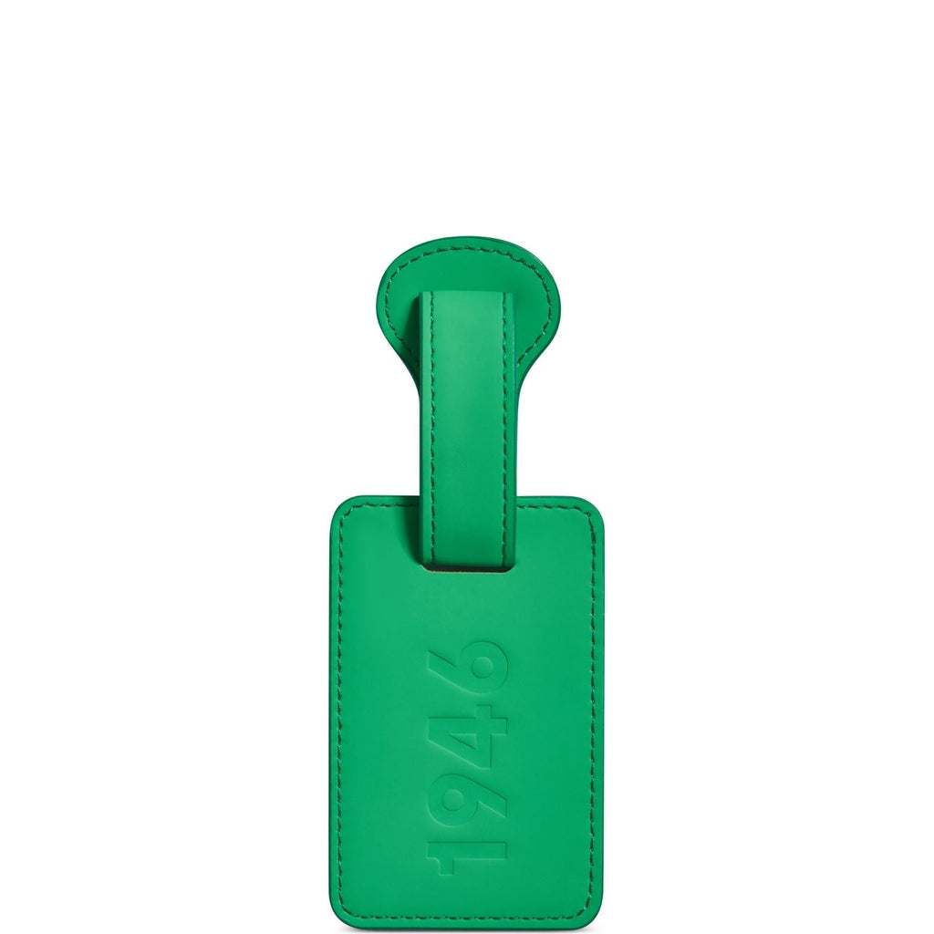 Delsey Faux Leather Luggage Tag - Green