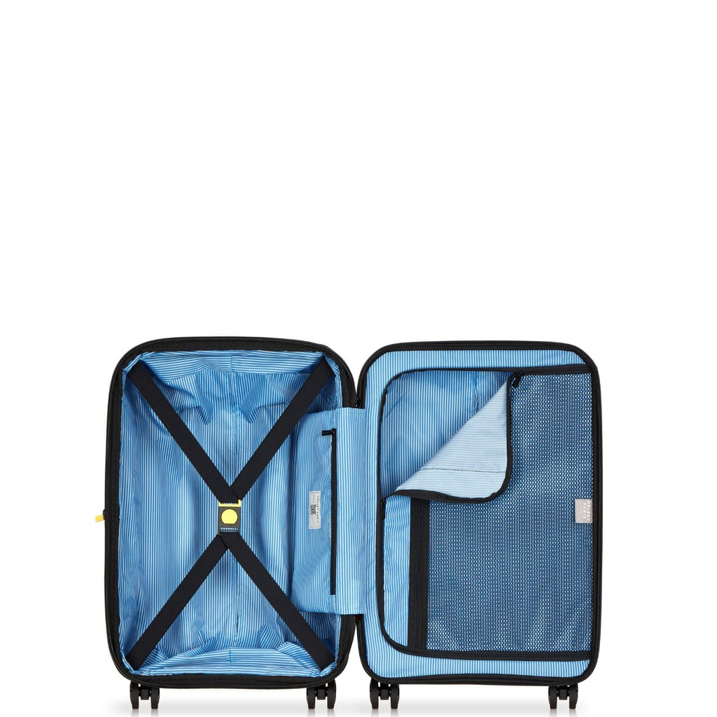 Delsey Lutece SE Expandable Hardside Carry-On Spinner Suitcase - 55cm - Red Interior Image 5
